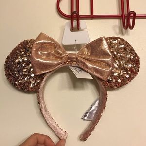 Rose Gold Minnie Ears